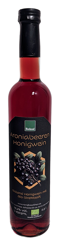 Honigwein Bio Aroniabeere 0,5l