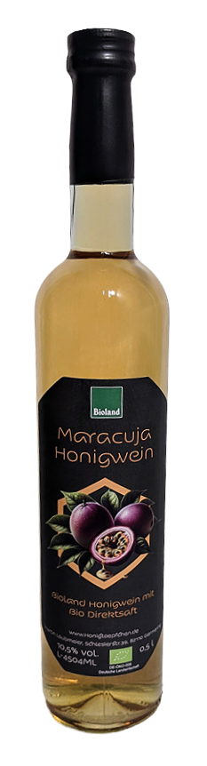 Honigwein Bio Maracuja 0,5l