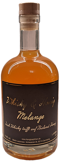 Whisky Honig Melange 0,5l